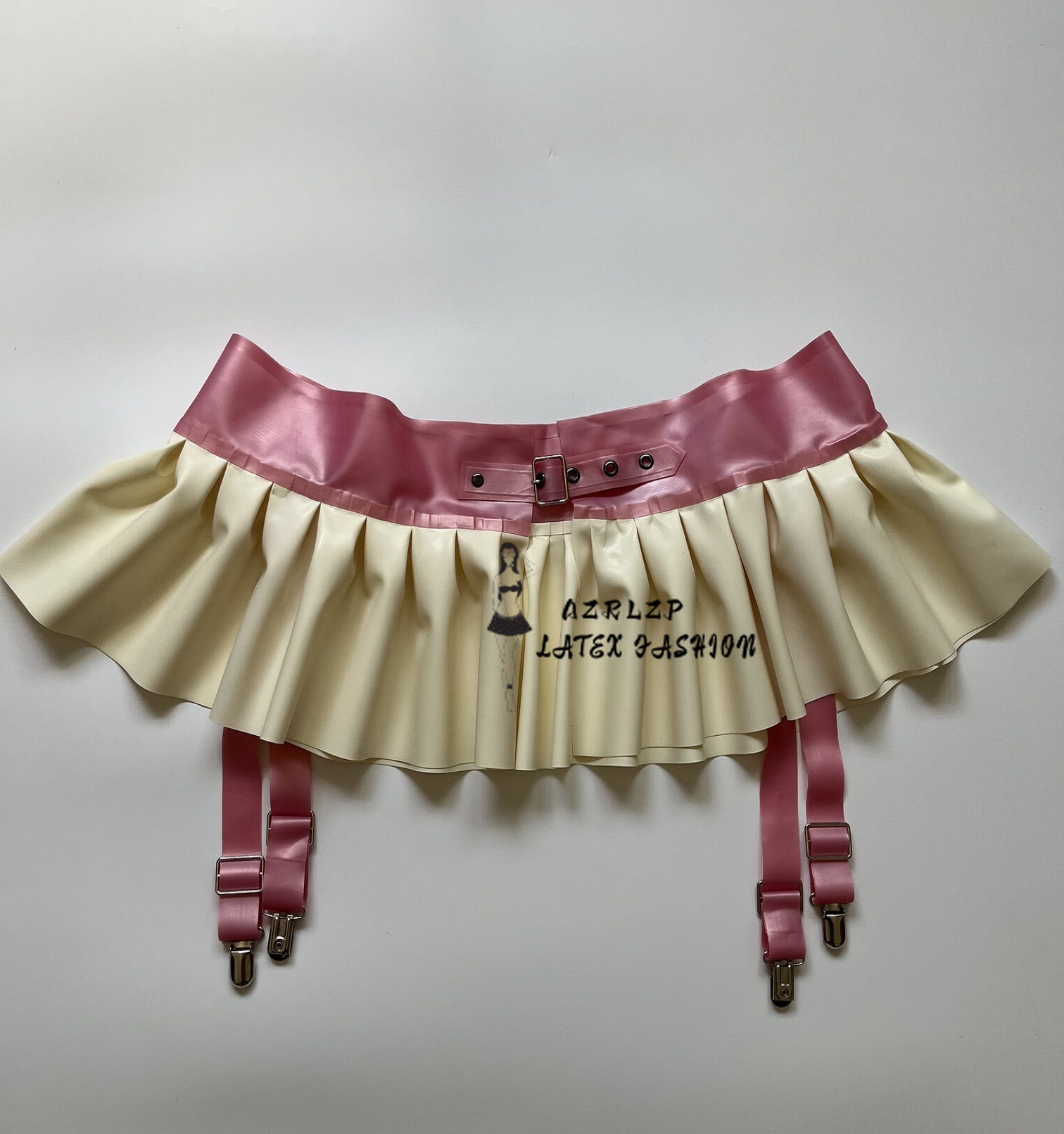 Garter Belt Set - Bubuk Metalik dan Sabuk Garter Berumbai