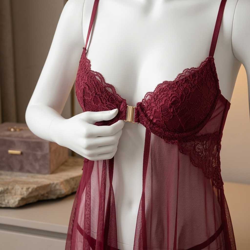 Lingerie Babydoll Berenda untu - Babydoll Chemise Night ulasan dan harga