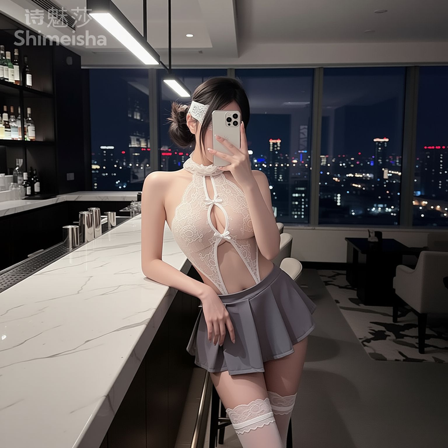 jimiko Set Lingerie Dua Potong - Lace Teddy Lingerie ulasan dan harga