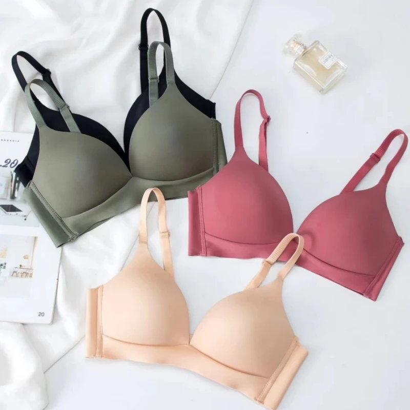 Bra Push-Up Tanpa Jahitan Gaya - Bralette Wireless Soft ulasan dan harga