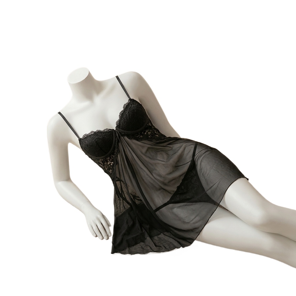 Lingerie Babydoll Berenda untu - Babydoll Chemise Night ulasan dan harga